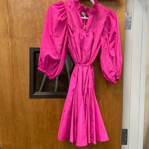 kate dress in mollie pink